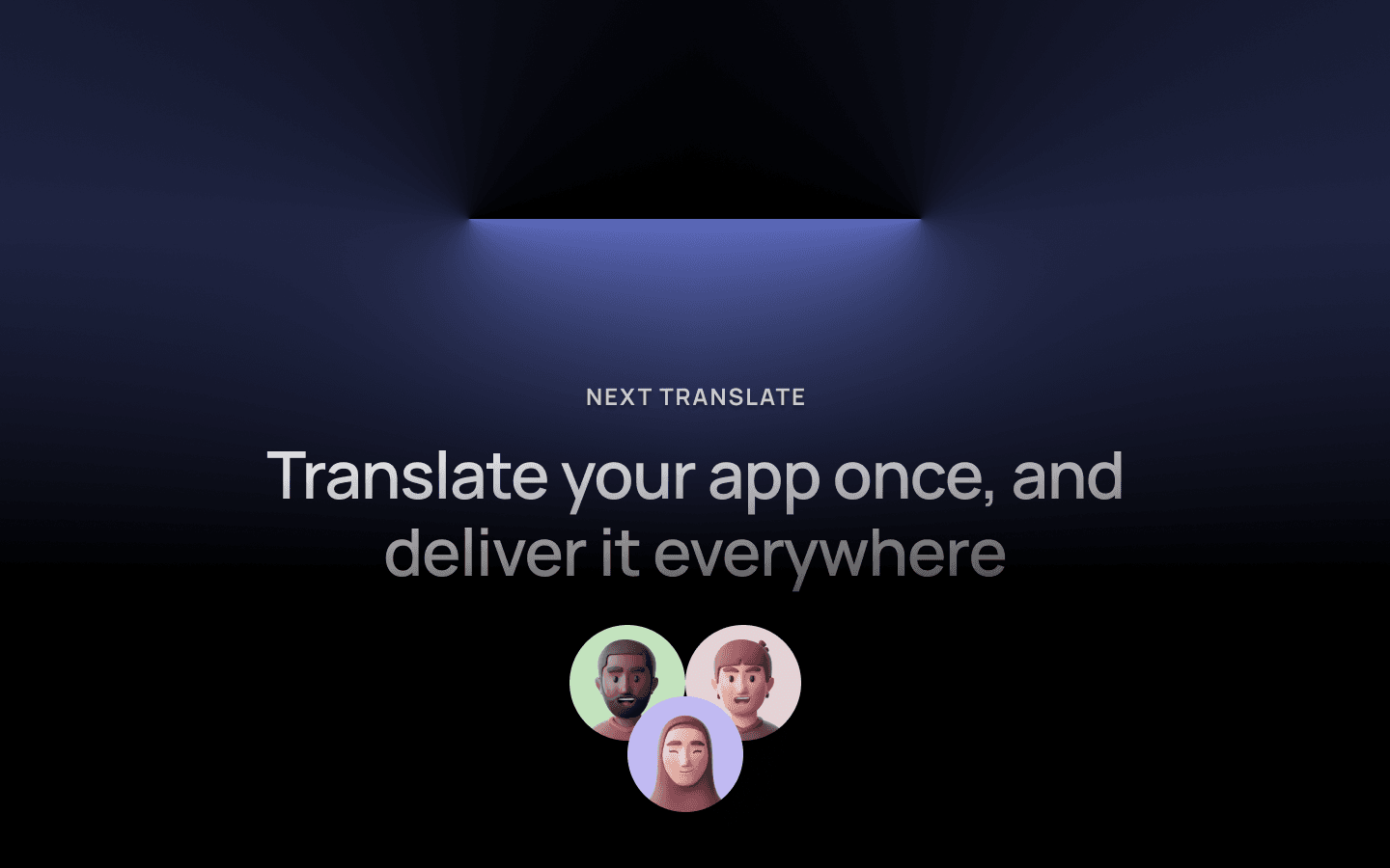 Next Translate dashboard
